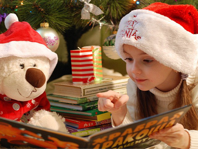 Op kerstvoorleesavontuur met Wilma