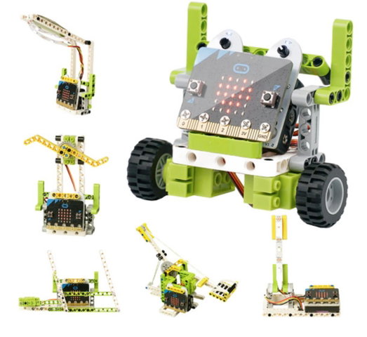 Robots bouwen en programmeren met Micro:Bits (10+)