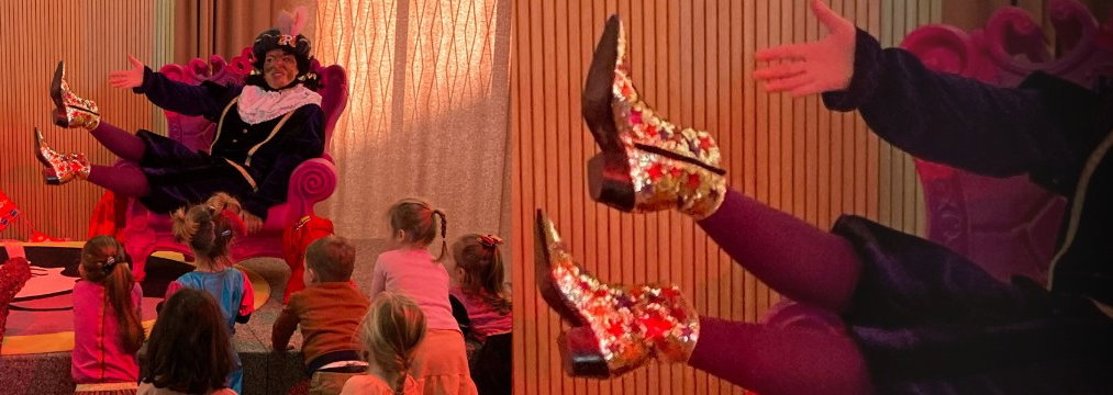 Glitter Piet komt naar de bieb!