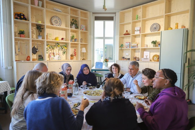 Couscous en dialoog