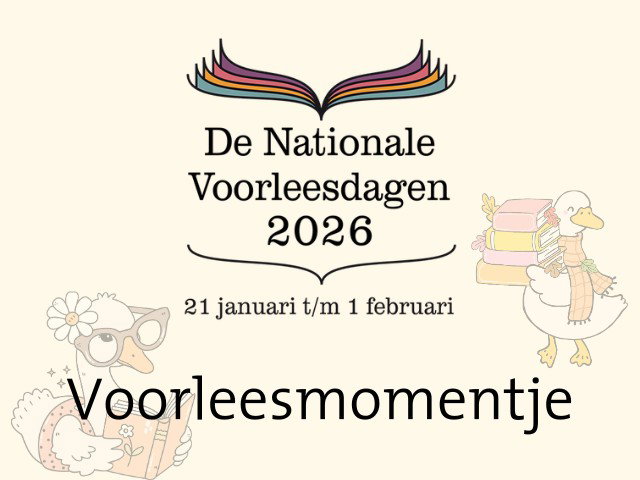 Voorleesmomentje | Nationale Voorleesdagen