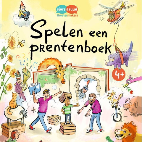 VERPLAATST Meemaaktheater: Sjors en Ruud spelen een prentenboek