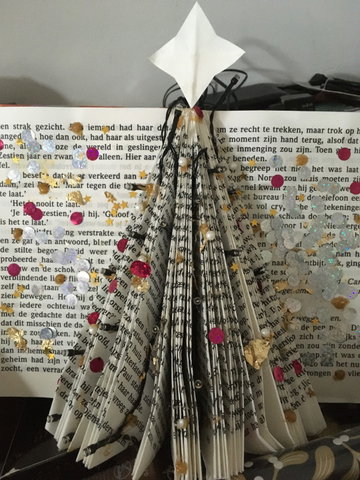 Workshop bookfolding - thema 'Kerst'