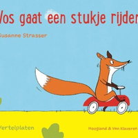 Vertelplaten - Vos gaat een stukje rijden