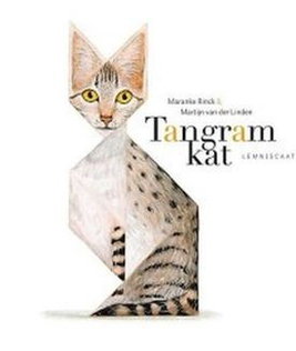 Vertelplaten - Tangramkat