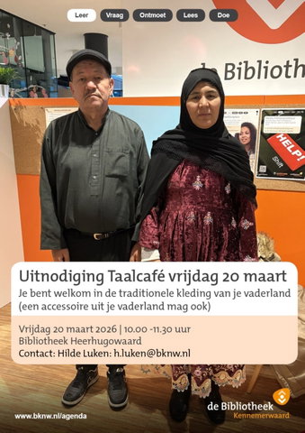 Taalcafé 20-03-2026 10:00