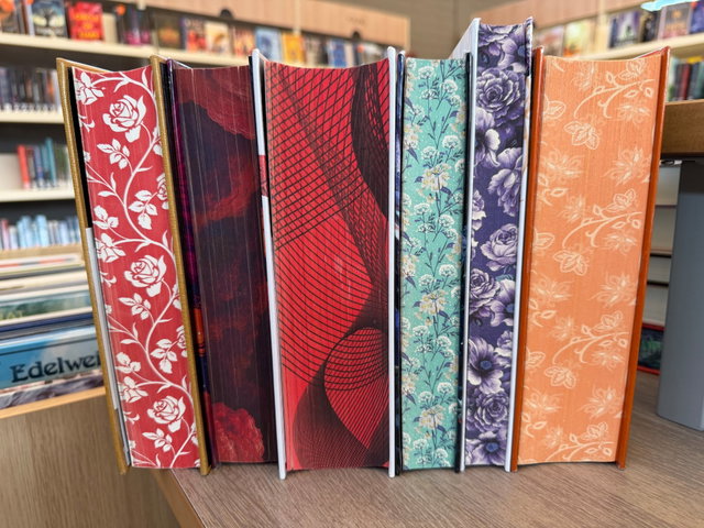 Workshop Sprayed Edges - geef je boek een randje