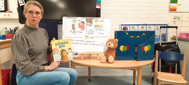 Op avontuur met een prentenboek tijdens de Kinderboekenweek