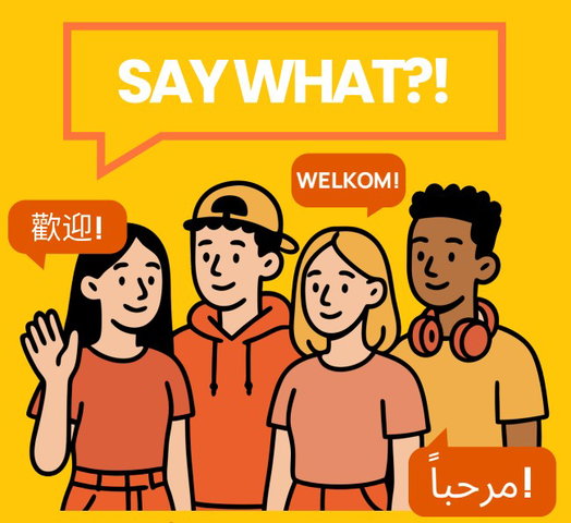 Say What?! | taalcafé jongeren en jongvolwassenen