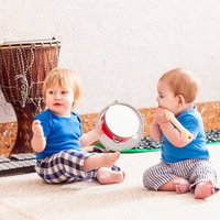 Muziek op schoot
