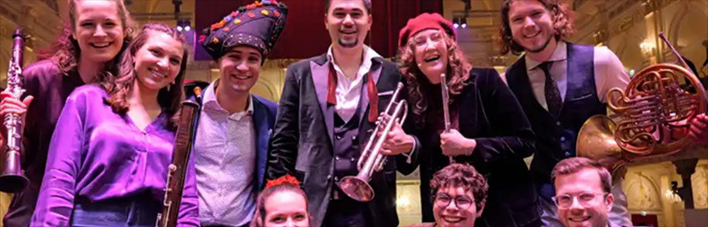 Zoomerconcert: Sfeervolle, zomerse muziek door JongNBE (Nederlands Blazers Ensemble)