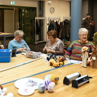 Wereldwijde Knit In Public (KIP) dag