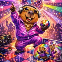 Voorleeslab: Discocapibara | voorlezen, dansen en verven | vanaf 4 jr.