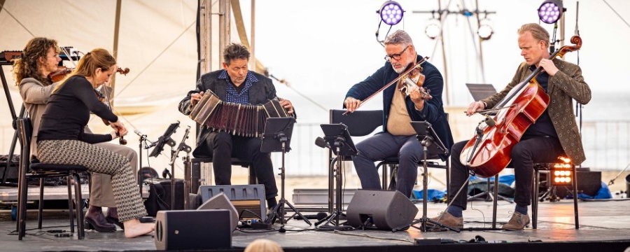 Zoomerconcert: Een ode aan Ennio Morricone van Carel Kraayenhof en Matangi Quartet
