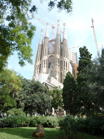 Kunstcafé Gaudí en de Sagrada Familia