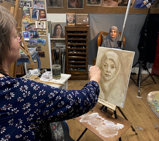 Workshop portret schilderen
