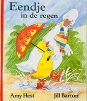 Eendje in de regen