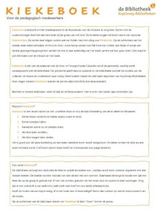 Informatie Kiekeboek voor PP'ers
