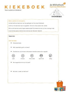 Evaluatieformulier voor ouders