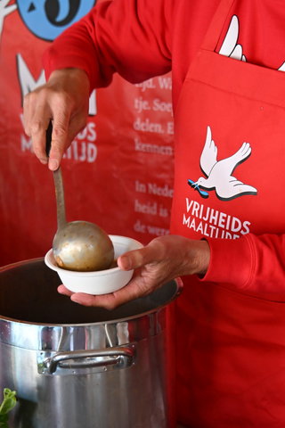 Vrijheidsmaaltijd en Vrijheidslezing door Pieter Jan Hagens