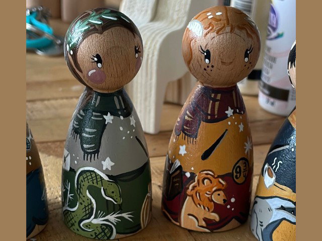 Waanzinnige pegdolls schilderen - Zwijnstein editie (8+)