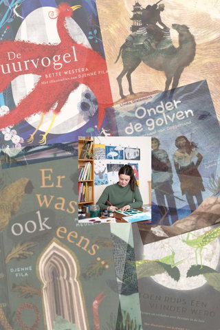Ontmoet kinderboekenillustrator Djenné Fila