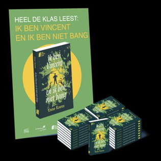 Heel De Klas Leest: Ik ben Vincent en ik ben niet bang van Enne Koens (groep 7/8)