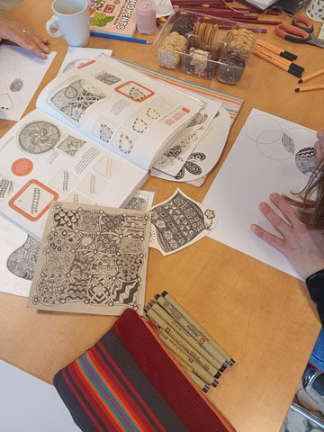 Zentangles tekenen