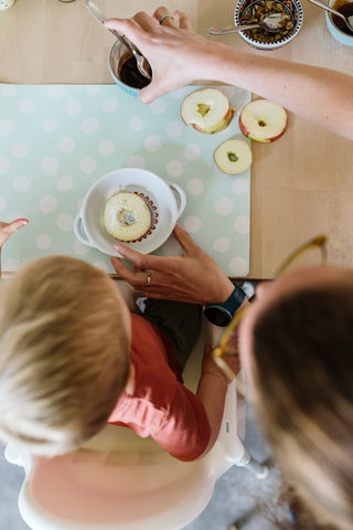 Ontbijten met mini's