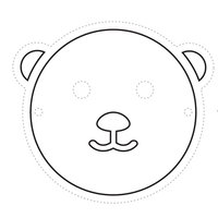 Berenmasker knutselen (2+)