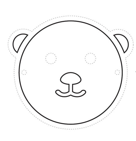 Berenmasker knutselen (2+)