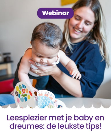 BoekStartwebinar Leesplezier met je baby en dreumes: de leukste tips