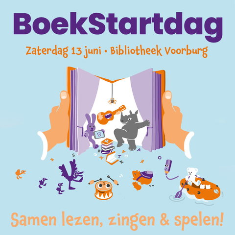Boekstartdag Voorburg - Samen lezen, zingen en spelen!