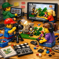 ZomerBieb: Workshop Lego Stop-motion