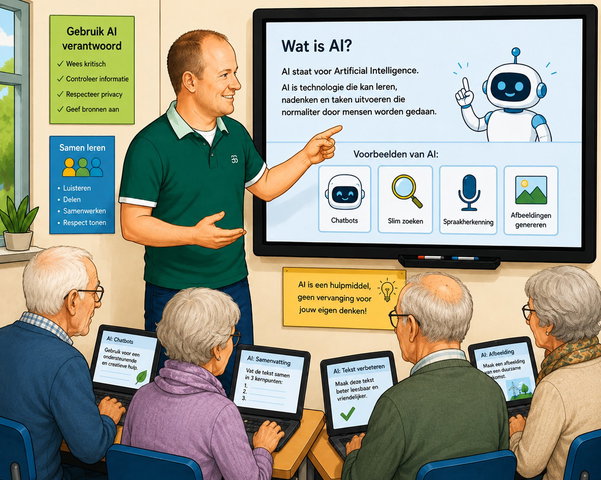 Week van AI en digitale veiligheid | Workshop Artificiële Intelligentie: bedreiging of kans?