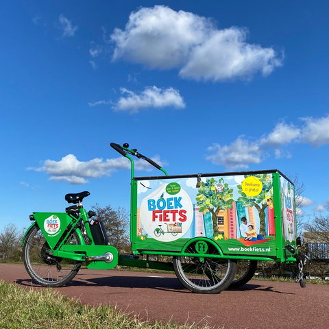 Terneuzen Speelstad: voorlezen met de Boekfiets