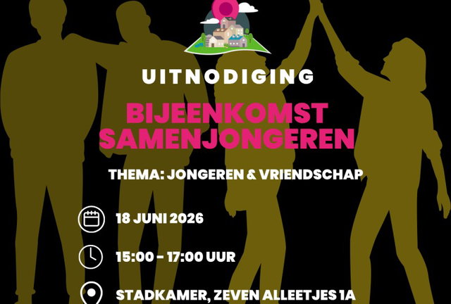 Samenjongeren bijeenkomst 'Jongeren en vriendschap'