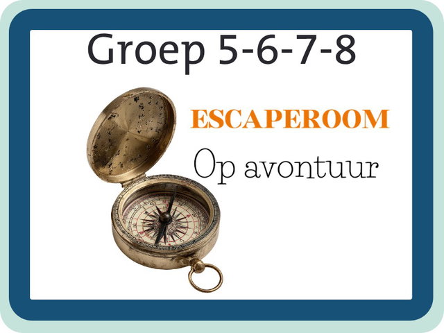 Escaperoom "Op avontuur"