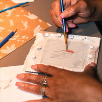 Workshop Batik Tulis: Javaans Surinaams batik schilderen