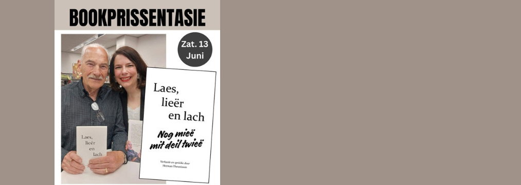Boekpresentatie ‘Laes, lieër en lach nog mieë mit deil twieë ’