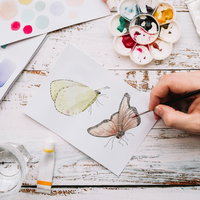 Workshop - Watercolour painting for kids (Engelstalig)
