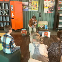 Voorleesfeest in de Bibliotheek Kootwijkerbroek