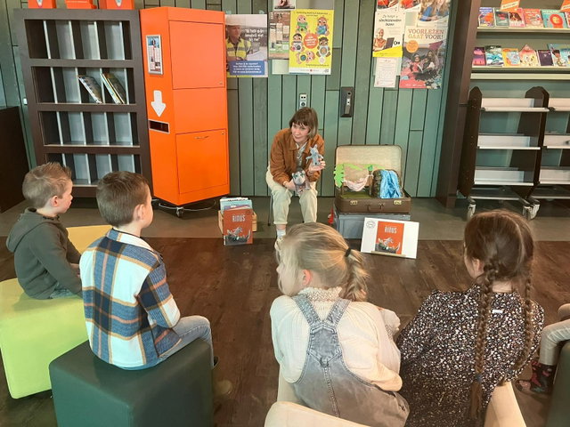Voorleesfeest in de Bibliotheek Kootwijkerbroek