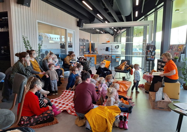 Voorleesfeest in de Bibliotheek Voorthuizen