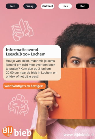 Leesclub 20+ in Lochem 03-06-2026 