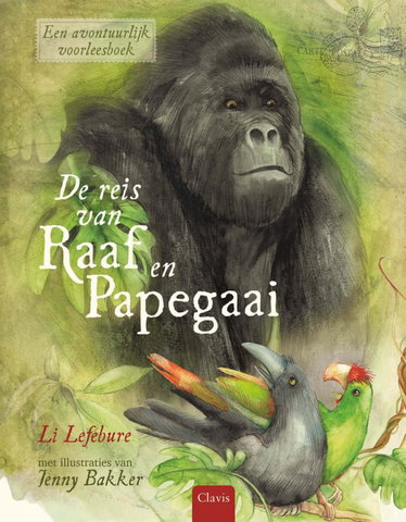 Boekproject De reis van raaf en papegaai groep 3 en 4