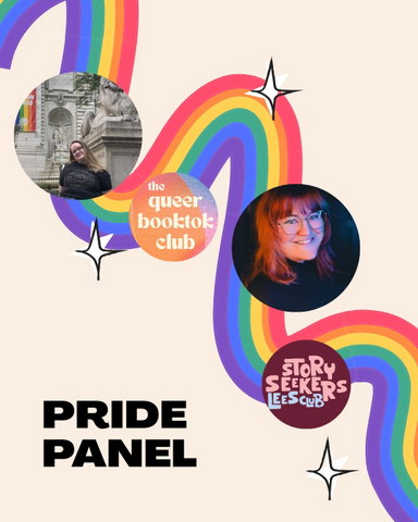 Story Seekers x Queer Booktok club | Pride panel met Arlette Krijgsman en Evi Boel