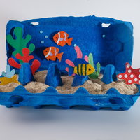 Knutsel je eigen aquarium (6-12 jaar)