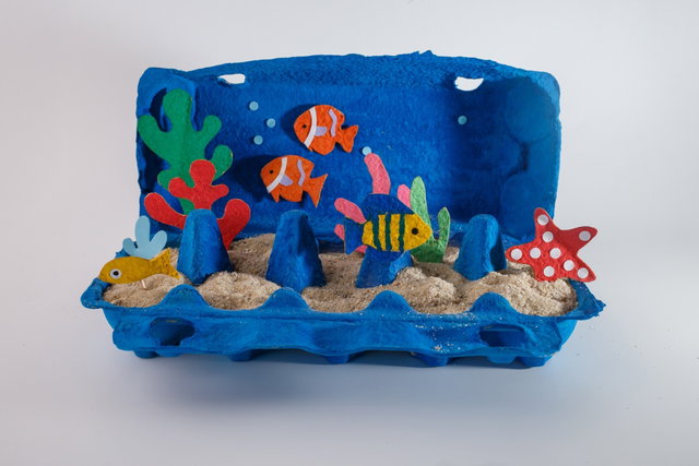Knutsel je eigen aquarium (6-12 jaar)