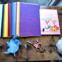 Zomerbieb: Workshop - Vlinders vilten